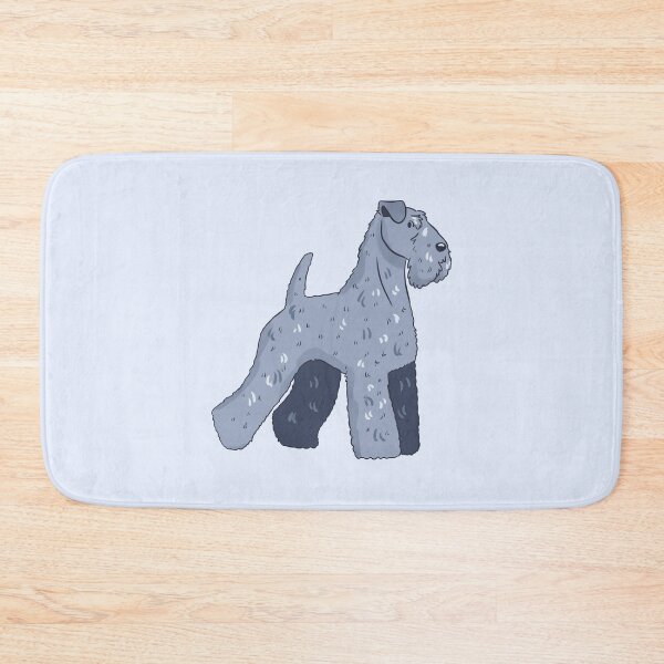 Item preview, Cute Kerry blue terrier dog designed and sold by Yaragold.