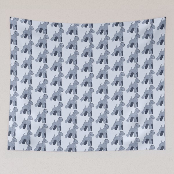 Item preview, Cute Kerry blue terrier dog designed and sold by Yaragold.