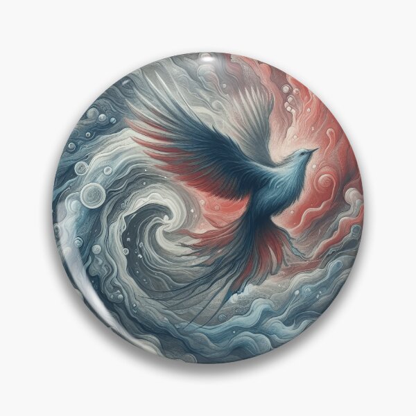 Item preview, Spirit of the Tempest - Phoenix in Cosmic Swirl designed and sold by RuyaFab.