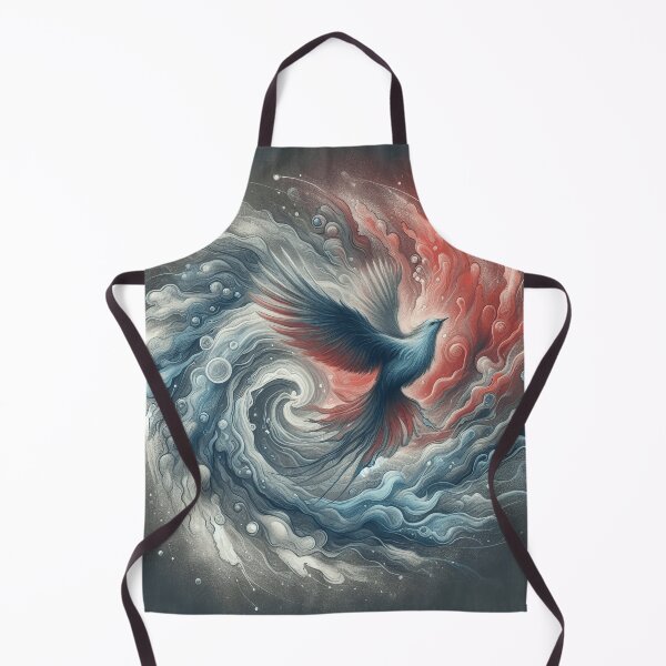 Item preview, Spirit of the Tempest - Phoenix in Cosmic Swirl designed and sold by RuyaFab.