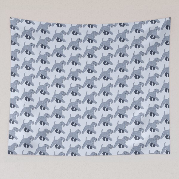 Item preview, Cute Kerry blue terrier dog designed and sold by Yaragold.