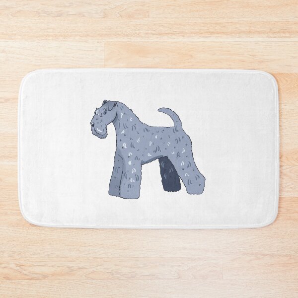Item preview, Cute Kerry blue terrier dog designed and sold by Yaragold.