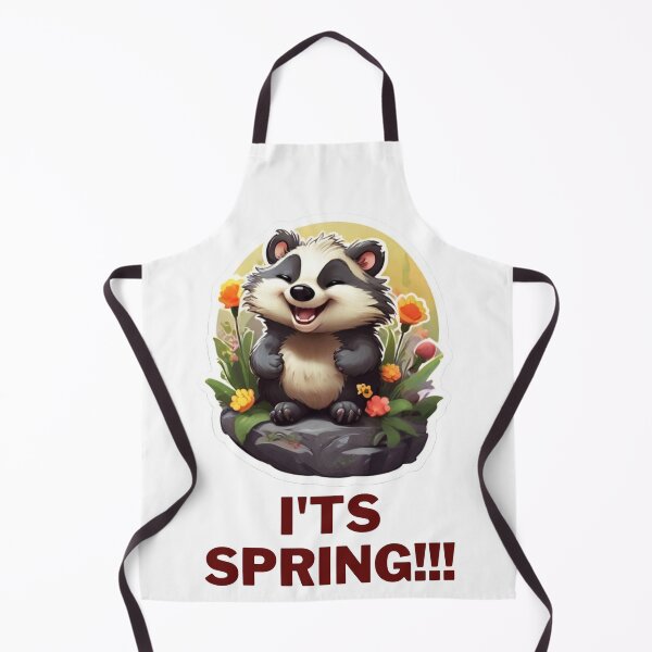 Item preview, I'ts Spring, Cute Baby Badger designed and sold by Krieghorn.