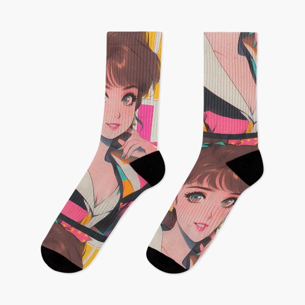 Item preview, City Pop 80s retro anime girl designed and sold by octoboobs.