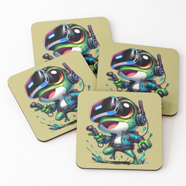 Item preview, Virtual Reality Frog: Gamers' Amphibian Ally designed and sold by Kwanbaba21.
