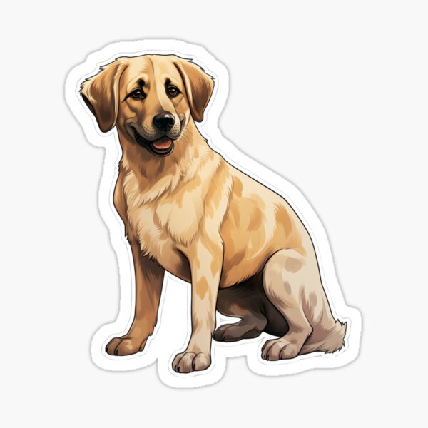 Artikel-Vorschau von Aufkleber für anatolischen Schäferhund / Kangal-Schäferhund-Welpe / süßer Kangal, designt und verkauft von SMARTKIT  DESIGNAGENCY.