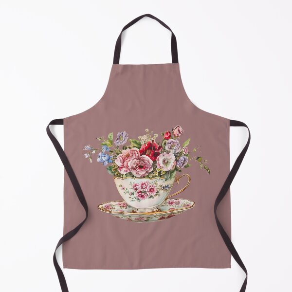 Item preview, Beautiful floral with vintage teacup  designed and sold by Chomchol.