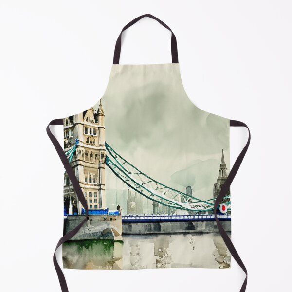 Item preview, Tower Bridge of London in water color designed and sold by Photopat.
