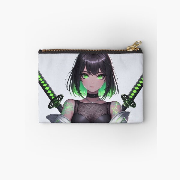 Item preview, Futuristic Warrior Girl with Katanas designed and sold by RuyaFab.