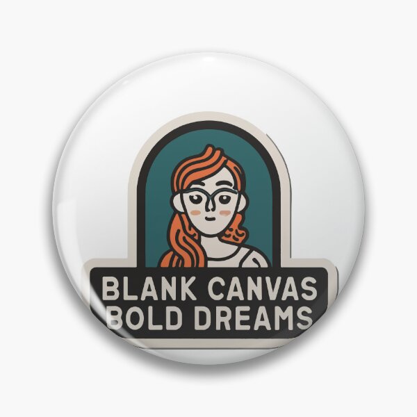 Item preview, Blank Canvas, Bold Dreams - Artist Self-Portrait designed and sold by NiftyWrx.