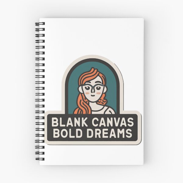 Item preview, Blank Canvas, Bold Dreams - Artist Self-Portrait designed and sold by NiftyWrx.
