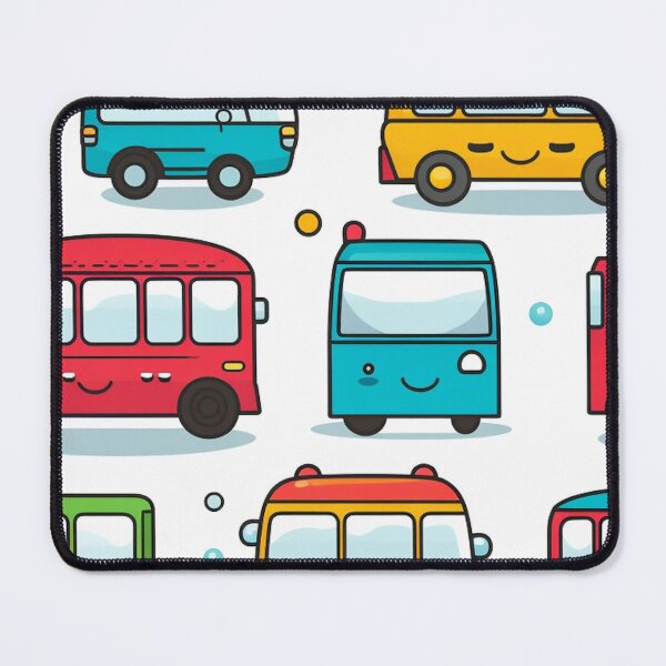 Item preview, Cartoon Buses designed and sold by DrPhatPhaw.