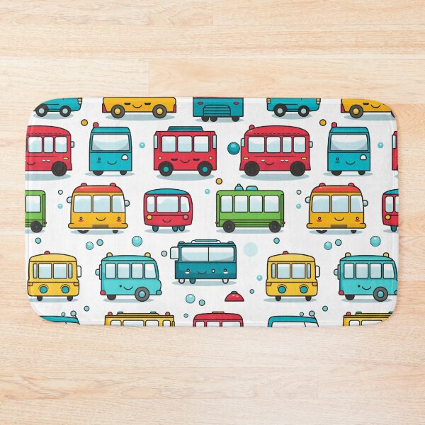 Item preview, Cartoon Buses designed and sold by DrPhatPhaw.