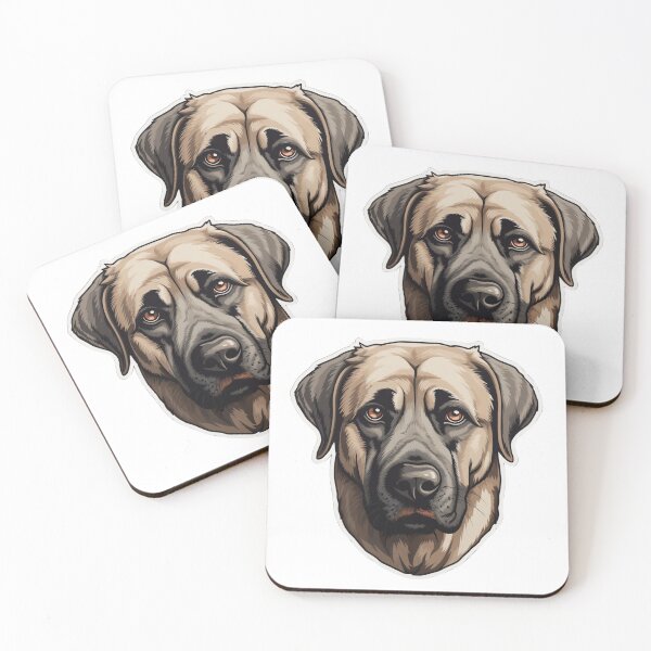 Item preview, Anatolian Shepherd Dog Sticker  // Kangal Shepherd  puppy // Cute Kangal designed and sold by SMARTKIT  DESIGNAGENCY.