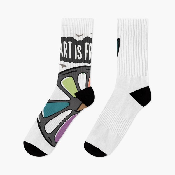 Item preview, Art is Freedom - Watercolor Palette and Brush Design designed and sold by NiftyWrx.