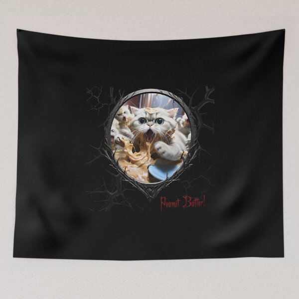 Item preview, Cats & Kittens Making A Huge Peanut Butter Mess designed and sold by FatCatStudios.