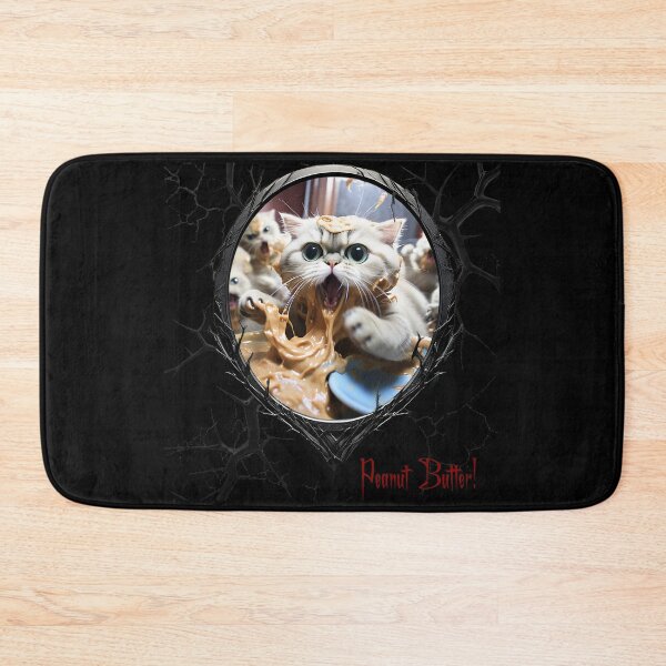 Item preview, Cats & Kittens Making A Huge Peanut Butter Mess designed and sold by FatCatStudios.