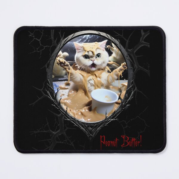 Item preview, Cats & Kittens Making A Huge Peanut Butter Mess designed and sold by FatCatStudios.