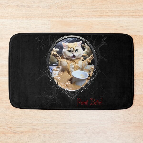 Item preview, Cats & Kittens Making A Huge Peanut Butter Mess designed and sold by FatCatStudios.