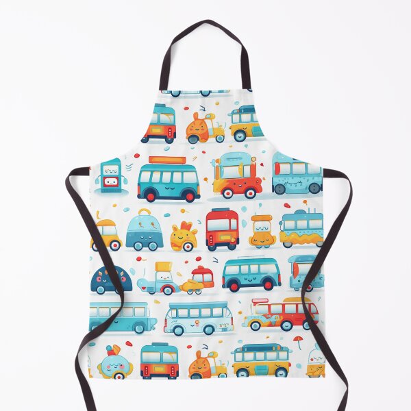 Item preview, Cute Cartoon Buses designed and sold by DrPhatPhaw.