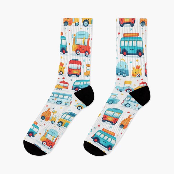 Item preview, Cute Cartoon Buses designed and sold by DrPhatPhaw.
