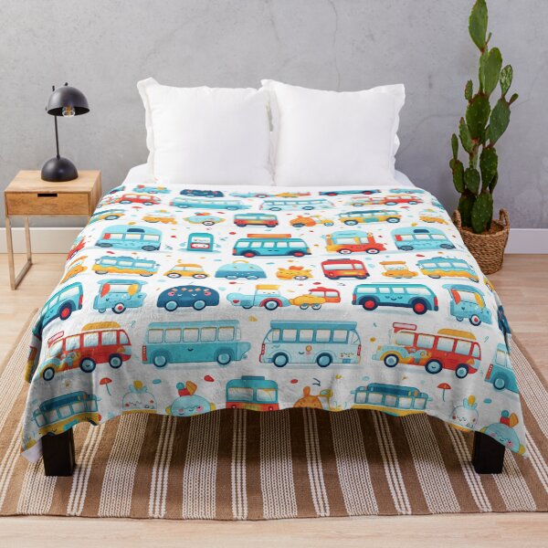 Item preview, Cute Cartoon Buses designed and sold by DrPhatPhaw.