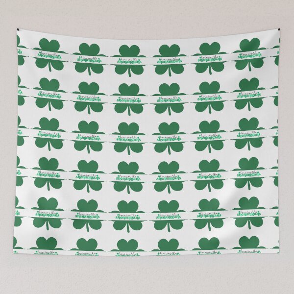 Item preview, Here For The Shenanigans Lucky Green Shamrock,St Patricks Day designed and sold by BotunPeony.