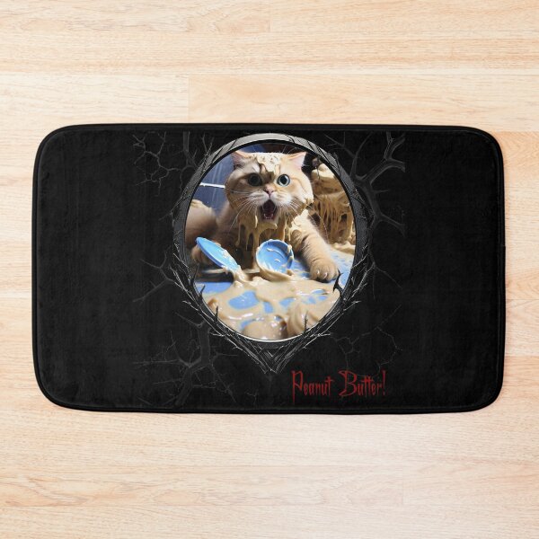 Item preview, Cats & Kittens Making A Huge Peanut Butter Mess designed and sold by FatCatStudios.