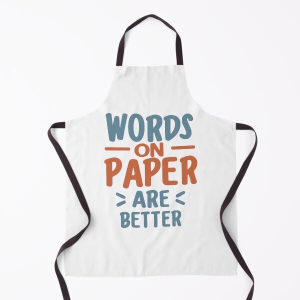 Item preview, Words on paper are better - colorful designed and sold by EmeraldeaArt.