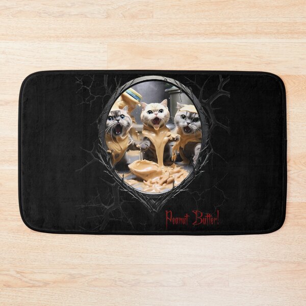 Item preview, Cats & Kittens Making A Huge Peanut Butter Mess designed and sold by FatCatStudios.