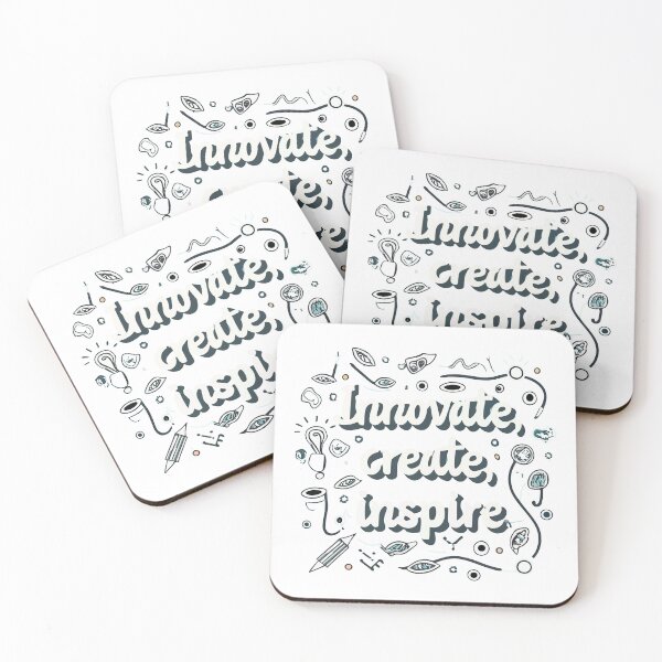 Item preview, Innovate Create Inspire - Abstract Artist Motivation designed and sold by NiftyWrx.