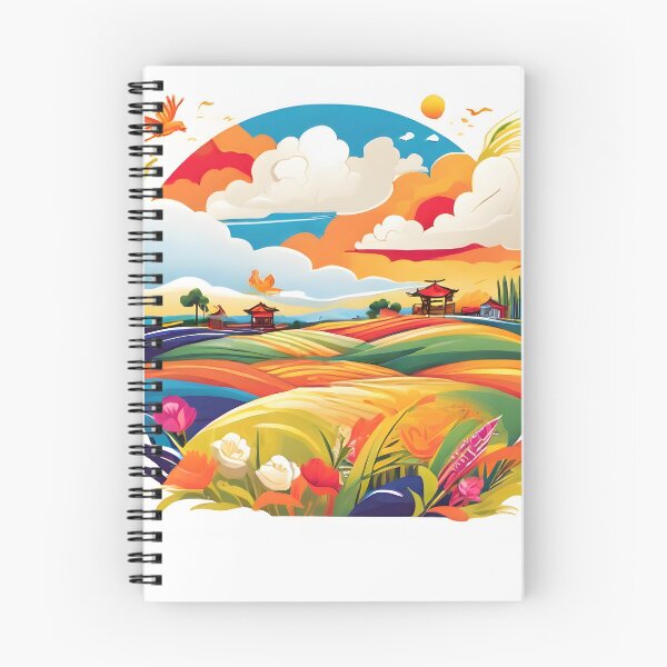 Item preview, Scenic view of a peaceful rural landscape with golden hills and fields and a portrait designed and sold by design-store77.