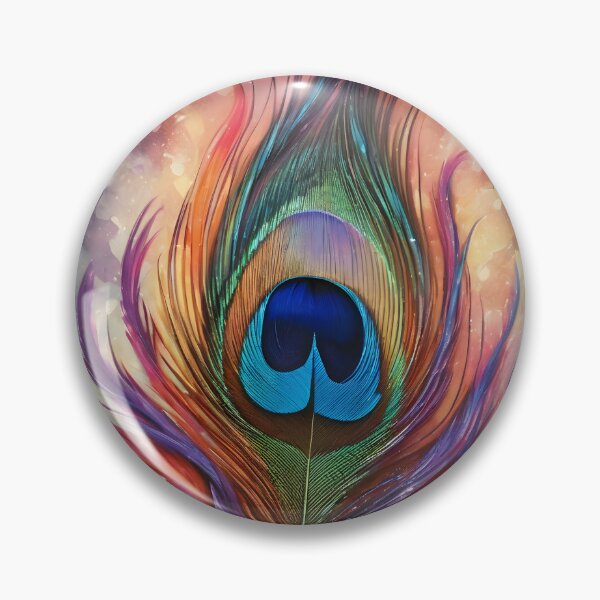 Item preview, Peacock Feather designed and sold by Geek-Girl-Art.