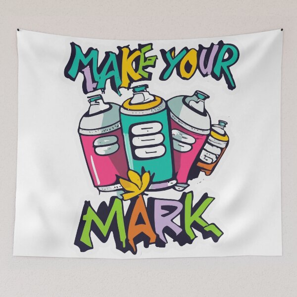 Item preview, Make Your Mark - Vibrant Graffiti Spray Cans designed and sold by NiftyWrx.