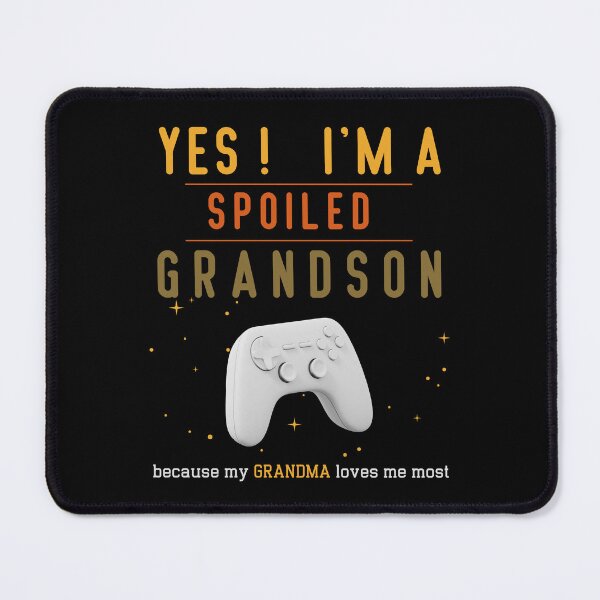 Item preview, Yes! I'm A Spoiled Grandson Grandma Loves Me Essential T-shirt designed and sold by MAGness.