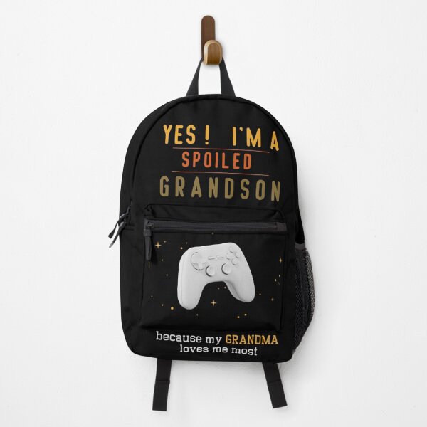 Item preview, Yes! I'm A Spoiled Grandson Grandma Loves Me Essential T-shirt designed and sold by MAGness.