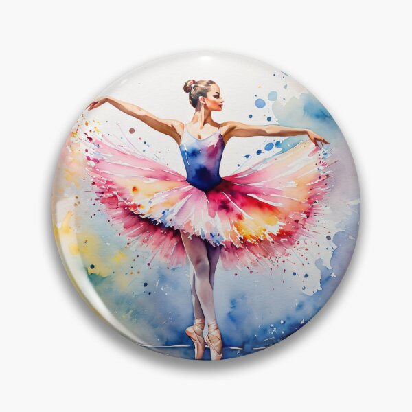 Item preview, Ballet Dancer's Ethereal Grace designed and sold by Delemore Art.