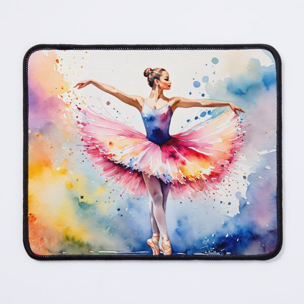 Item preview, Ballet Dancer's Ethereal Grace designed and sold by Delemore Art.