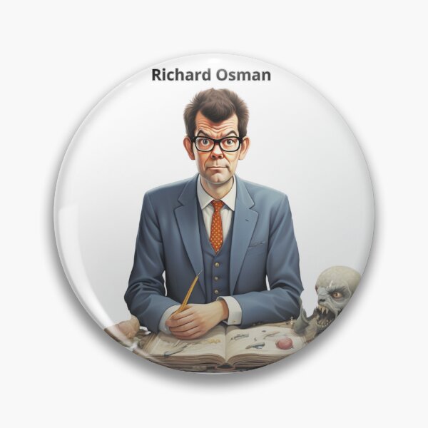 Item preview, Richard Osman Literary Vibes designed and sold by Bittor18.