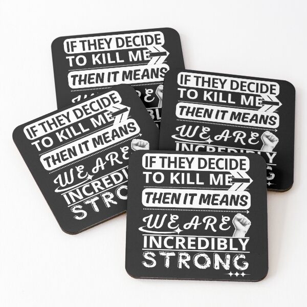Item preview, If They Decide To Kill Me Then It Means We are Incredibly Strong Navalny quote designed and sold by CyberArtistOne.