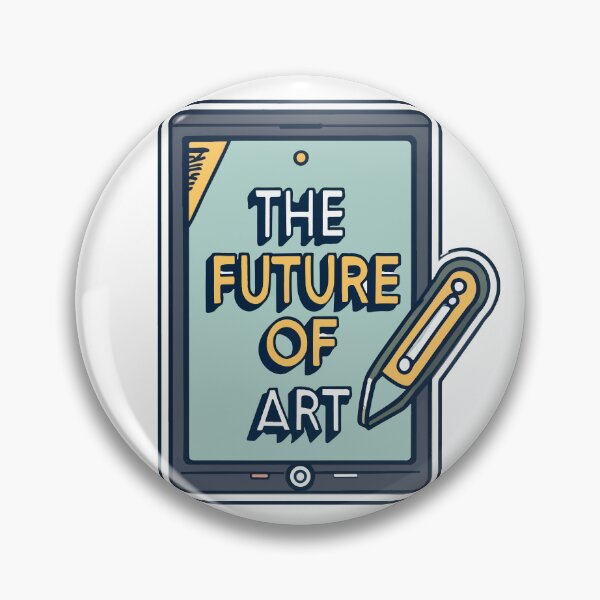Item preview, The Future of Art - Digital Tablet & Stylus Design designed and sold by NiftyWrx.