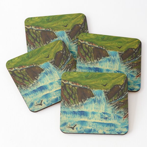 Item preview, Mountain Torrent meeting the sea designed and sold by George Hutton Hunter.