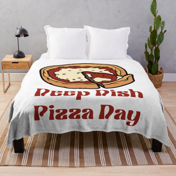 Item preview, National Deep Dish Pizza Day designed and sold by Simo0455.