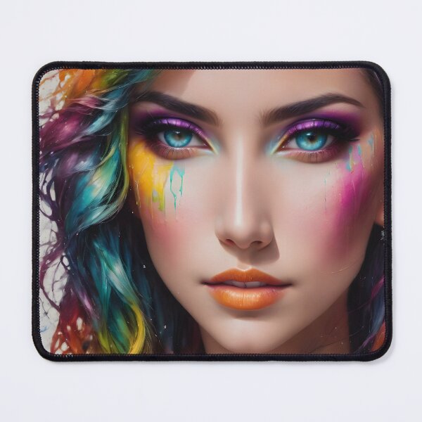 Artikelvorschau, Regenbogenhaar entworfen und verkauft von Geek-Girl-Art.