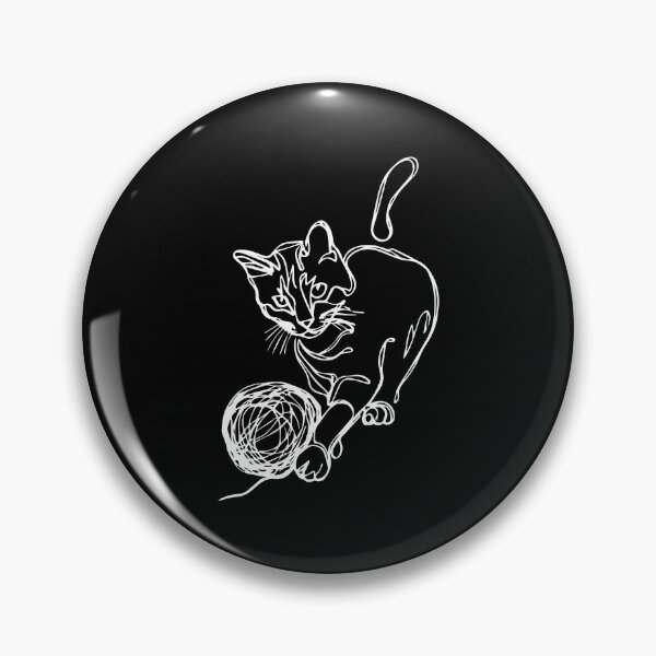 Artikelvorschau, Cat Playing With Wool Feline Yarn Mischievous kitty entworfen und verkauft von w1ckerman.