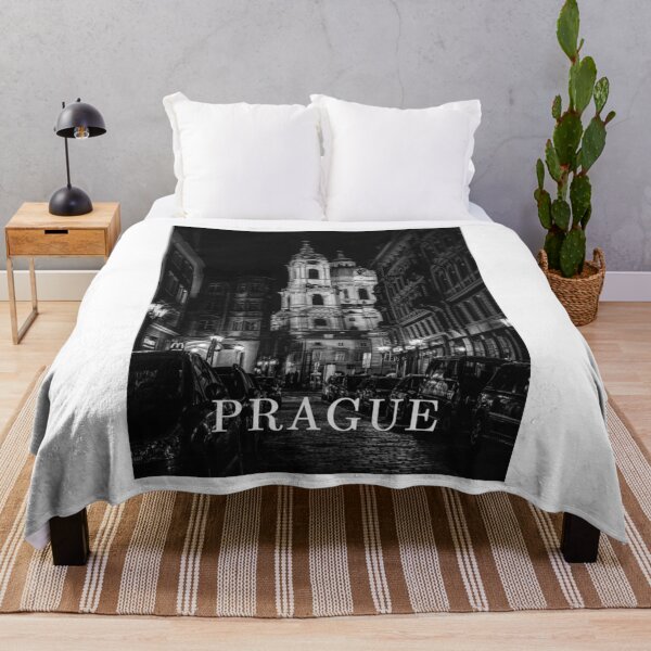 Item preview, Black and White Prague Czech Republic Europe designed and sold by ShopJoel.
