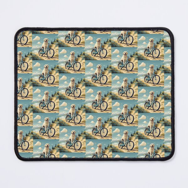 Item preview, LABRADOR & BICYCLE designed and sold by AmazingBackDrop.