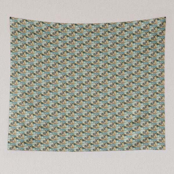 Item preview, LABRADOR & BICYCLE designed and sold by AmazingBackDrop.