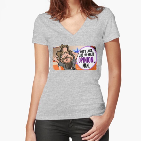 Fitted V-Neck T-Shirt
