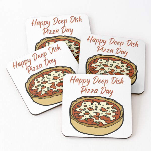 Item preview, National Deep Dish Pizza Day designed and sold by Simo0455.